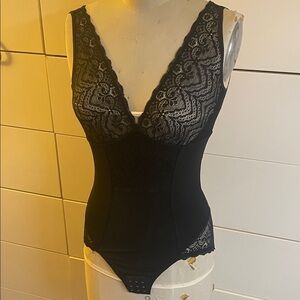 Black Lace Bodysuit